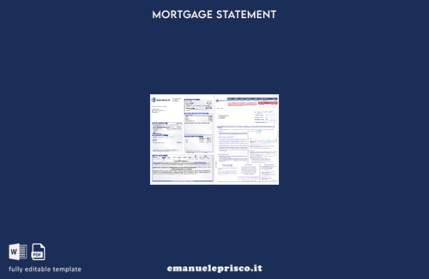 stile verificato Estratto conto ipotecario bancario standard del Sud Africa in m